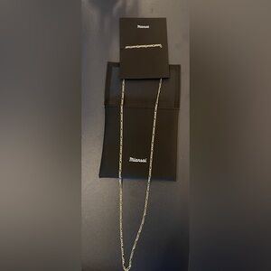 Miansai gold plated Chain Necklace 20”